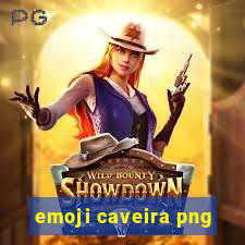 emoji caveira png